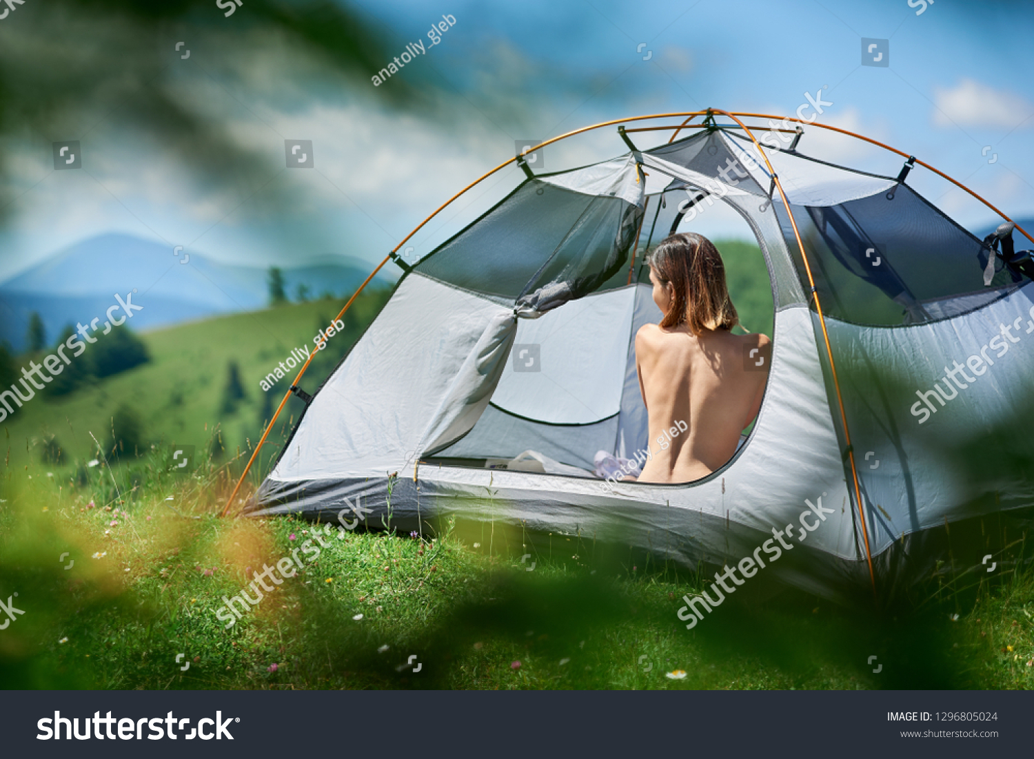 Nude Women Camping