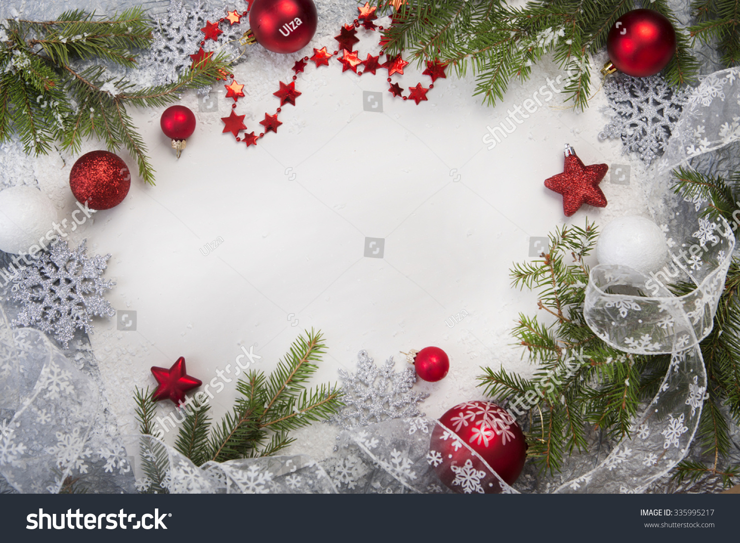 Background Christmas The Horizontal Stock Photo 335995217 : Shutterstock