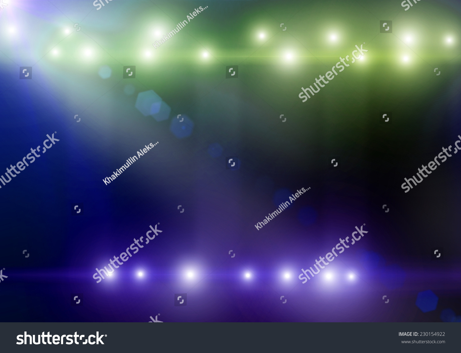 Background Image Colorful Stage Lights Beams Stock Illustration 230154922 