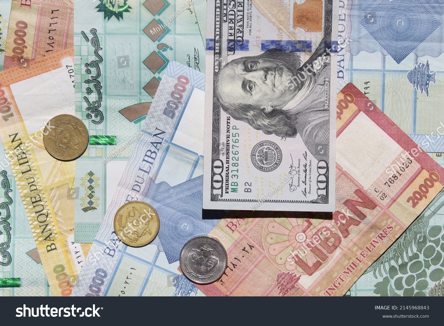 10 dollars in lebanese lira