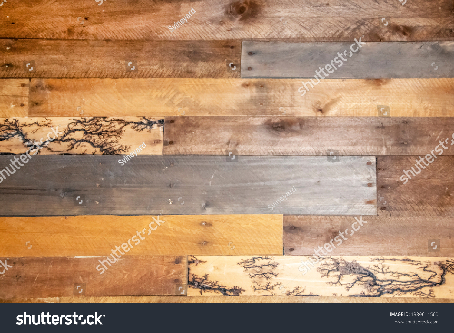 Background Repurposed Wood Planks Few Have Stock Photo Edit Now