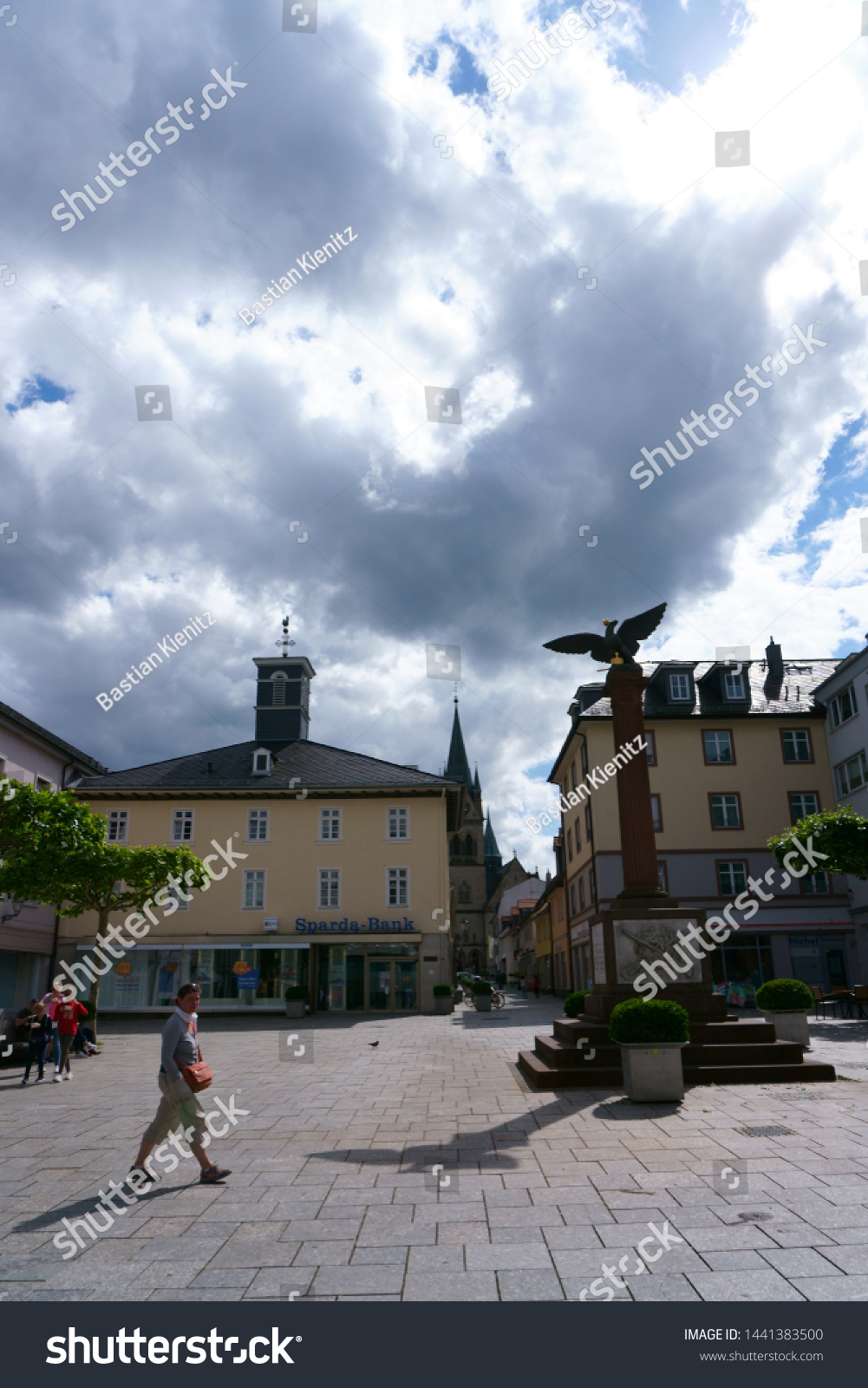 Bad Homburg Germany June 09 Passersby Stock Photo Edit Now