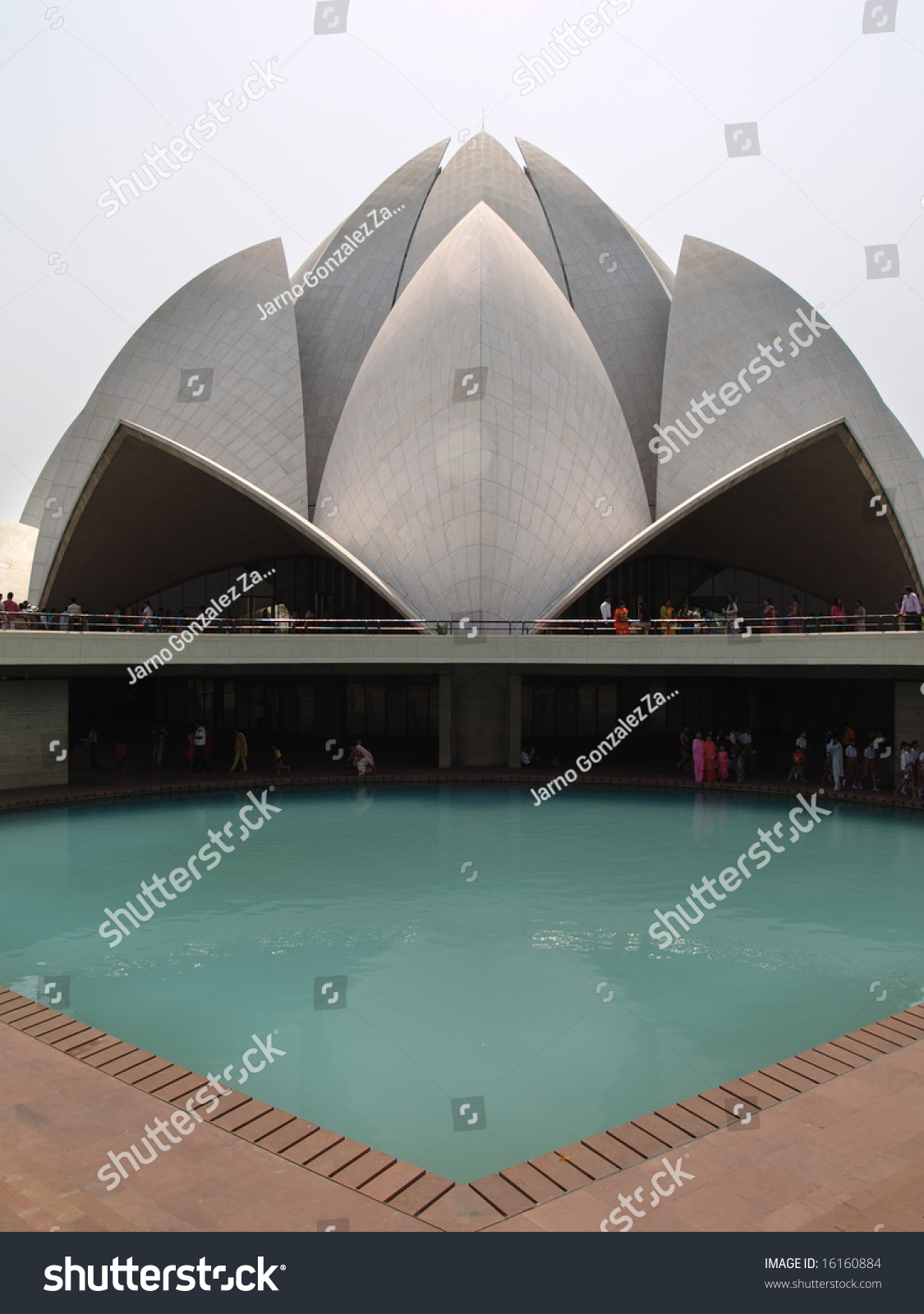 Bahai Temple New Delhi India Stock Photo 16160884 | Shutterstock