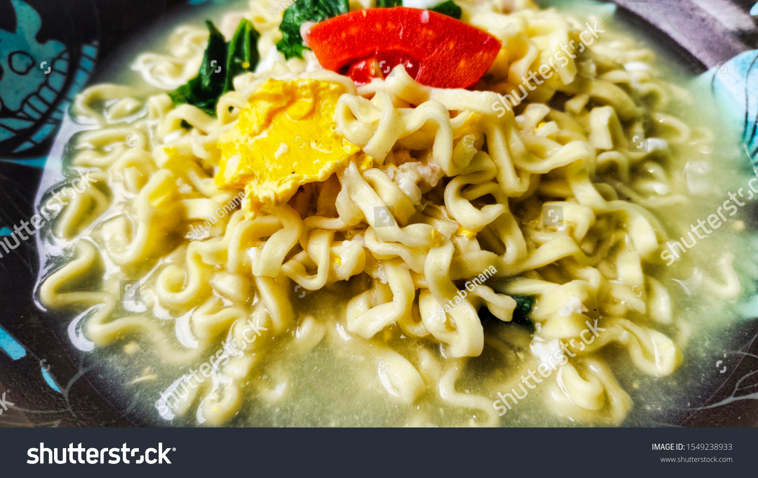 Bakmi Jawa Rebus Javanese Boiled Noodles Stock Photo Edit Now 1549238933