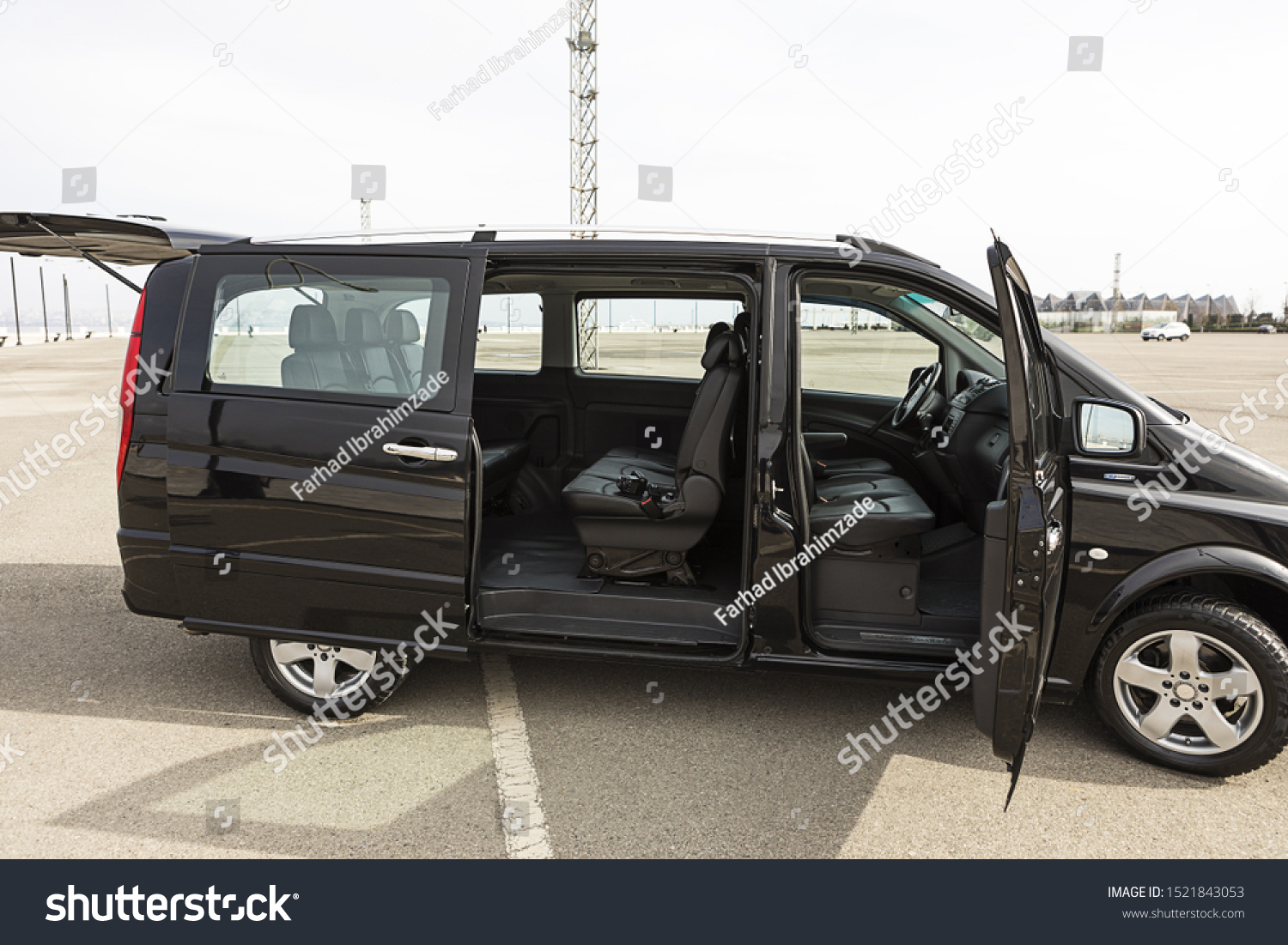 Baku Sabail Azerbaijan Mercedesbenz Vito Stock Photo Edit Now