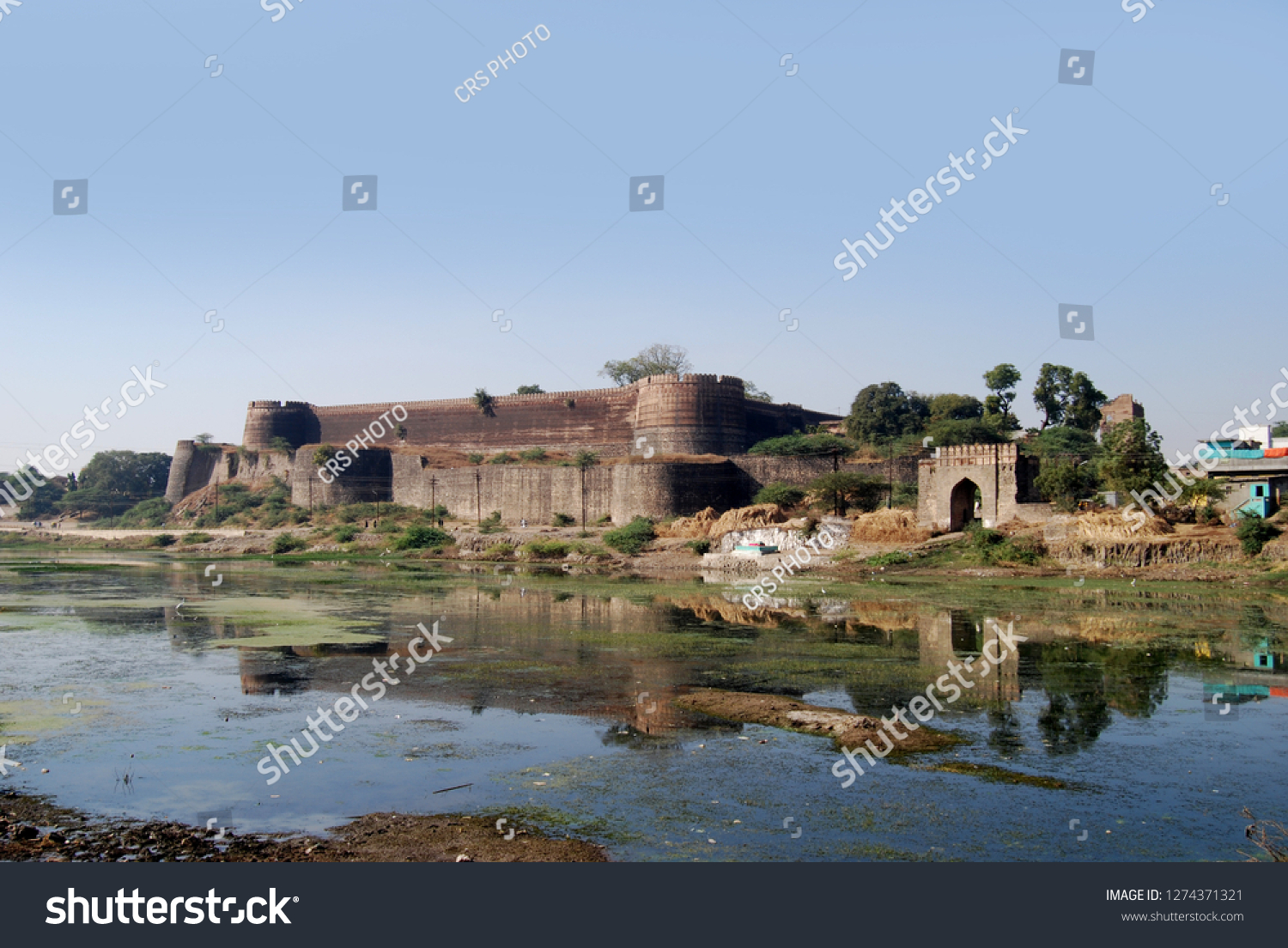 Balapur Fort This Fort Construction By Stock Photo 1274371321 ...