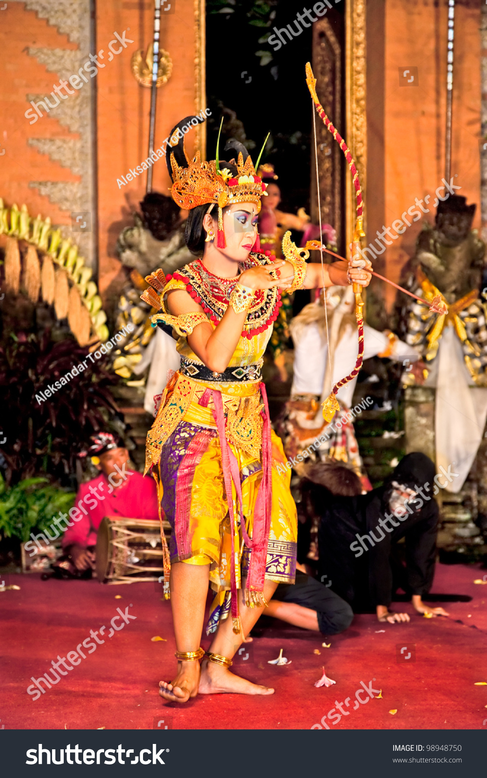 Bali January 24 Ramayana Dance By Stock Photo 98948750 - Shutterstock