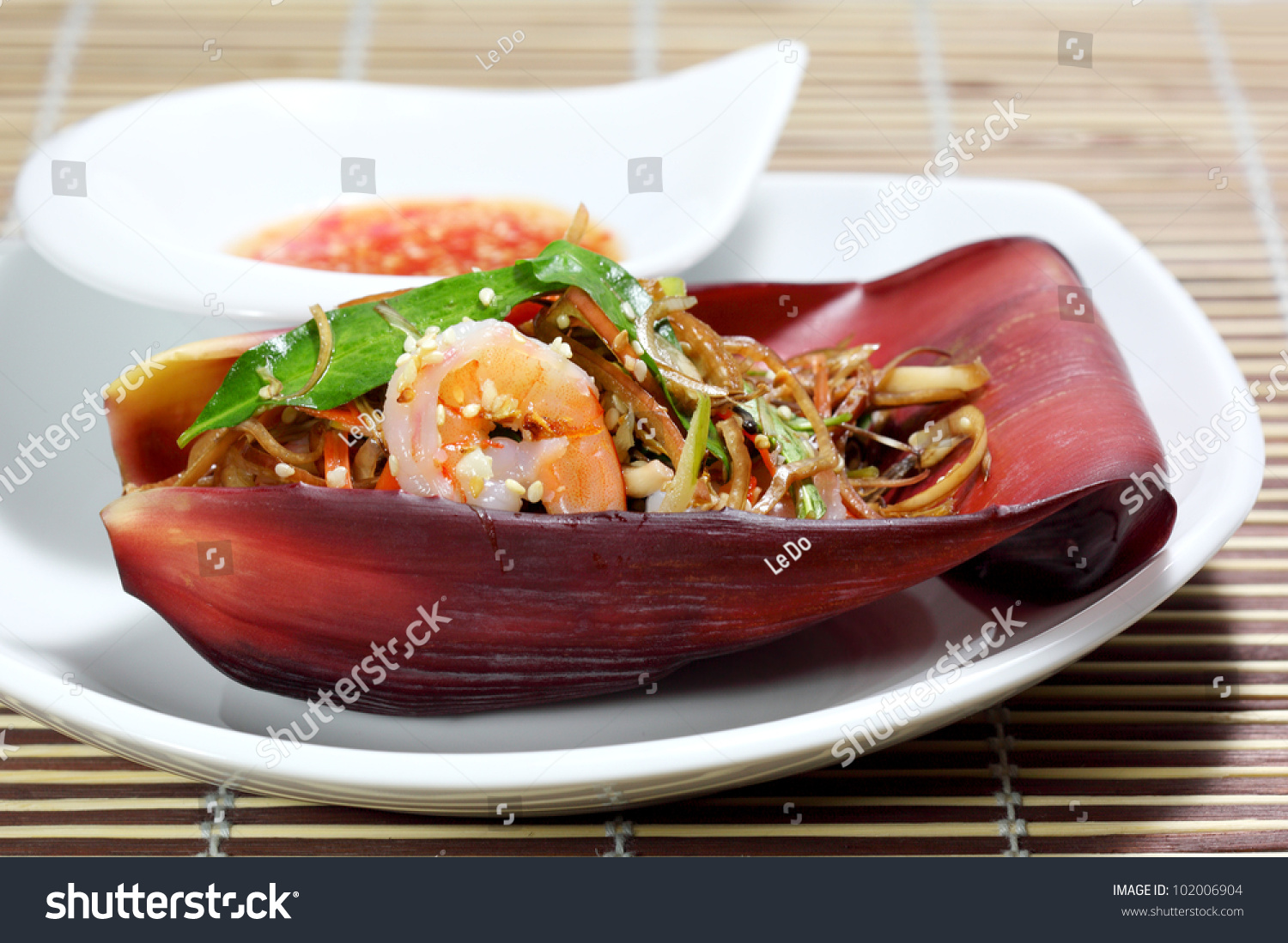 Banana Flower Salad Vietnamese Cuisine Stock Photo Edit Now 102006904,Easy Chicken Crock Pot Recipes Healthy