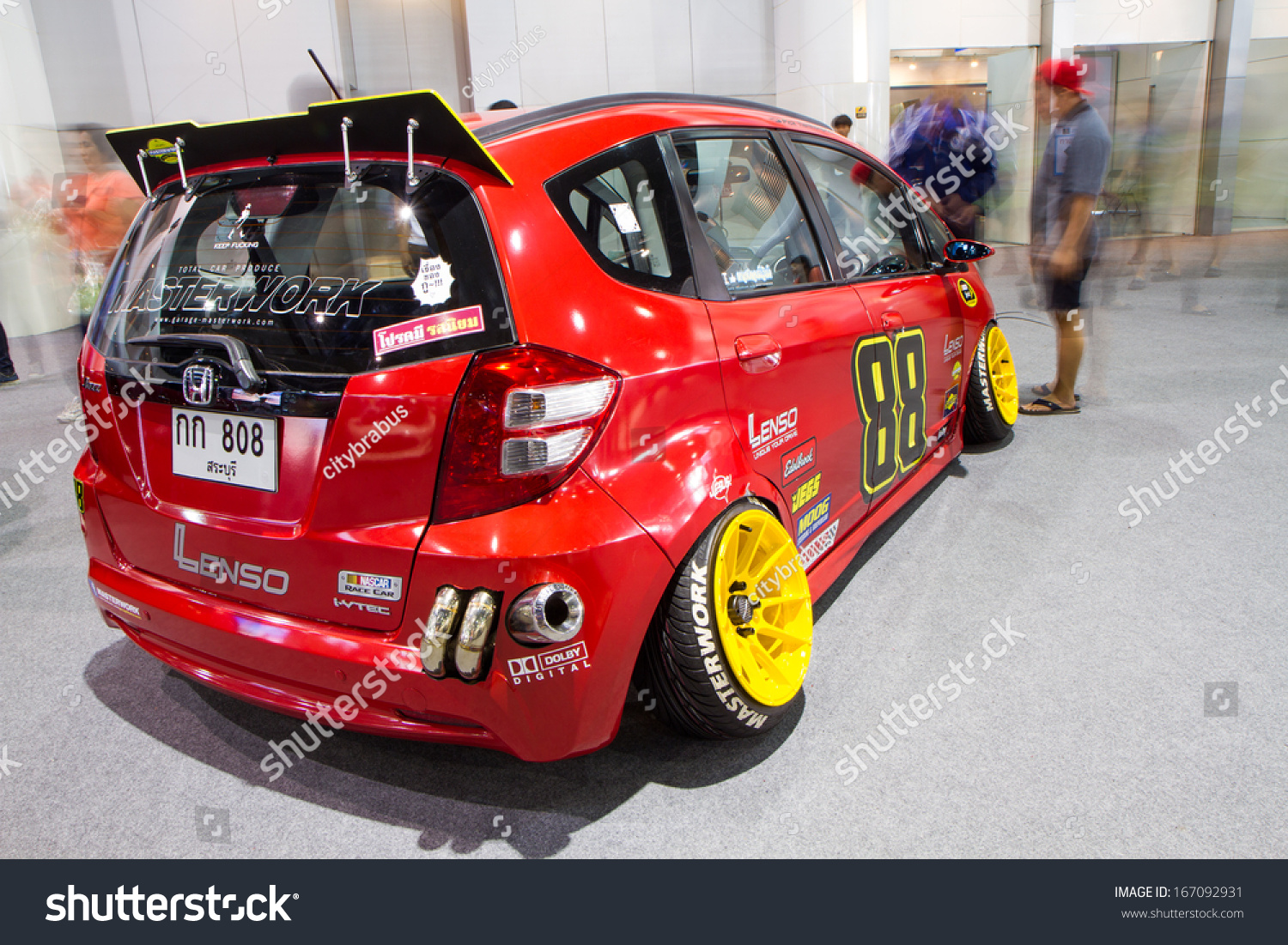 honda jazz rally car