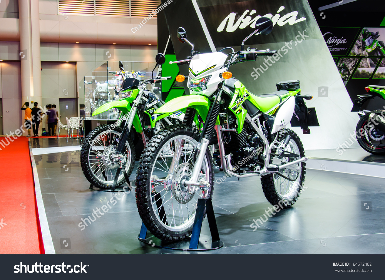 Bangkok March 24 Kawasaki Klx 150 Stock Photo 184572482 Shutterstock