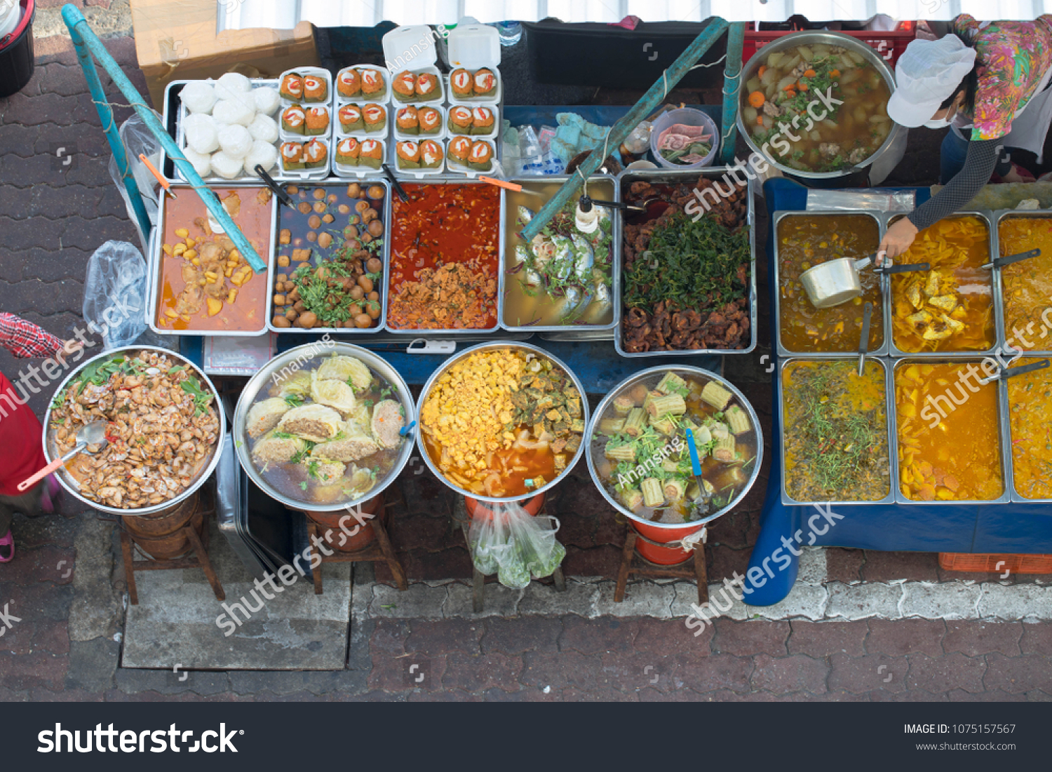 Bangkok Street Food Market Thai Street Stock Photo Edit Now