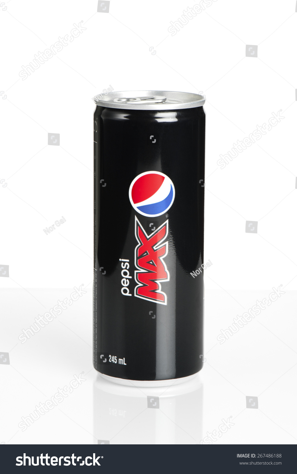 Bangkok, Thailand - April 07, 2015: Pepsi Max Can 245ml In Thailand ...