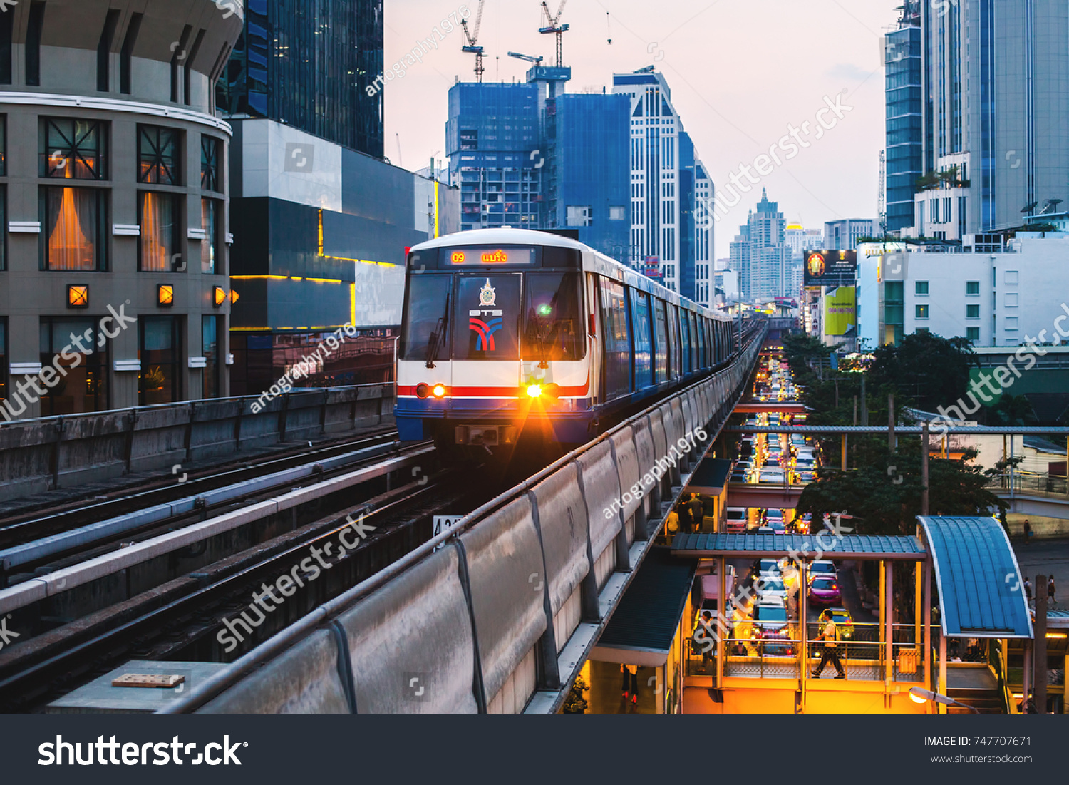 Bangkok Thailand Aug 25 Bts Skytrain Stock Photo 747707671 Shutterstock Bangkok Thailand Aug 25 Bts Skytrain Stock Photo 747707671 Shutterstock