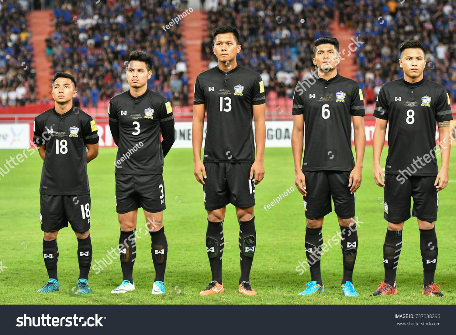 Bangkok Thailand Aug 31 Players Thailand Stock Photo 737088295 ...