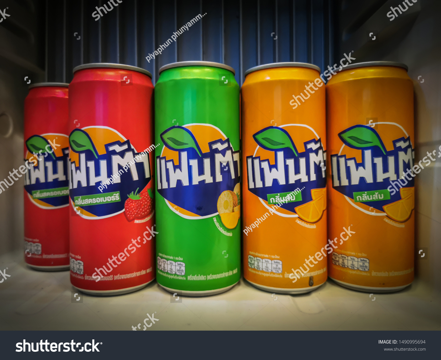 Bangkok Thailand 2982019 Fanta Canned Carbonated Stock Photo (Edit Now ...