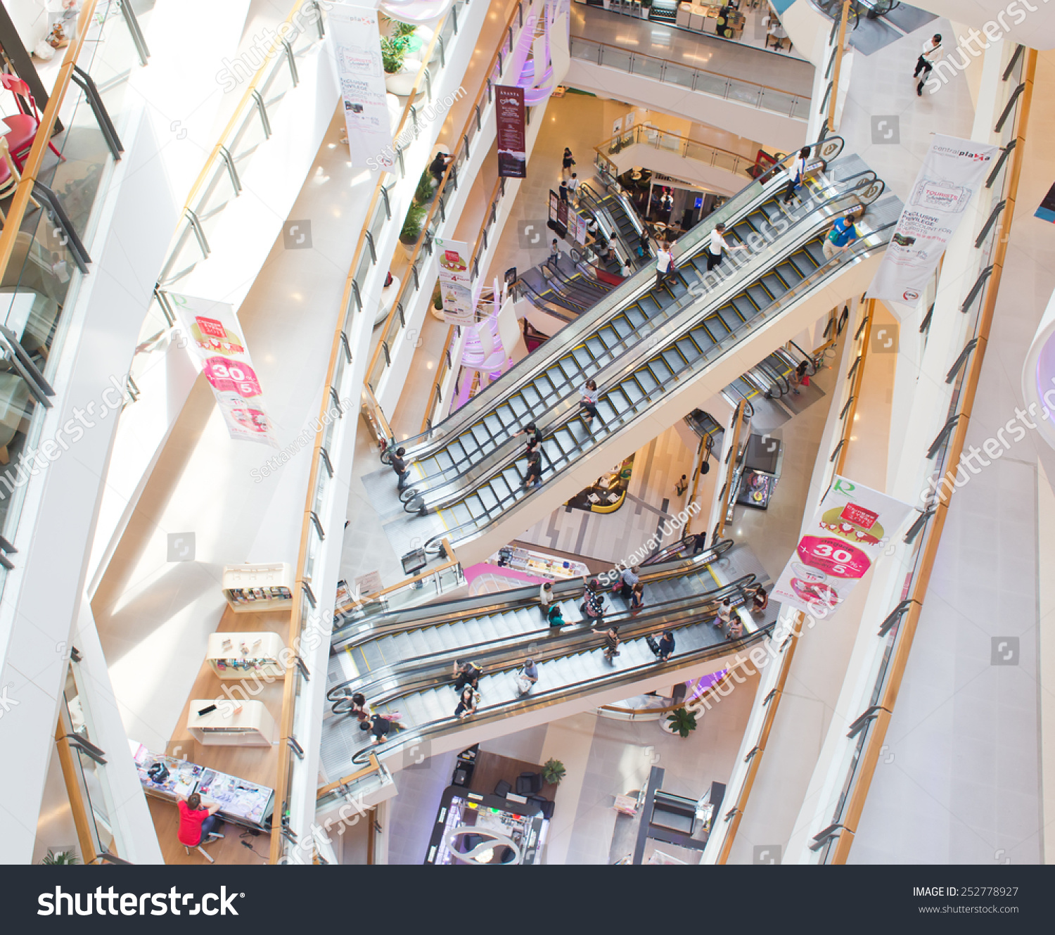 Bangkok Thailand February 9 Interior View Stock Photo 252778927 ...