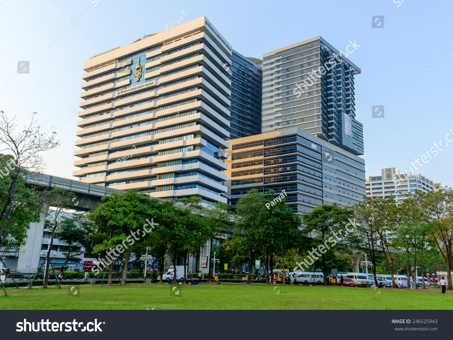 Bangkok, Thailand - January 21: H.M.Queen Sirikit Building In ...