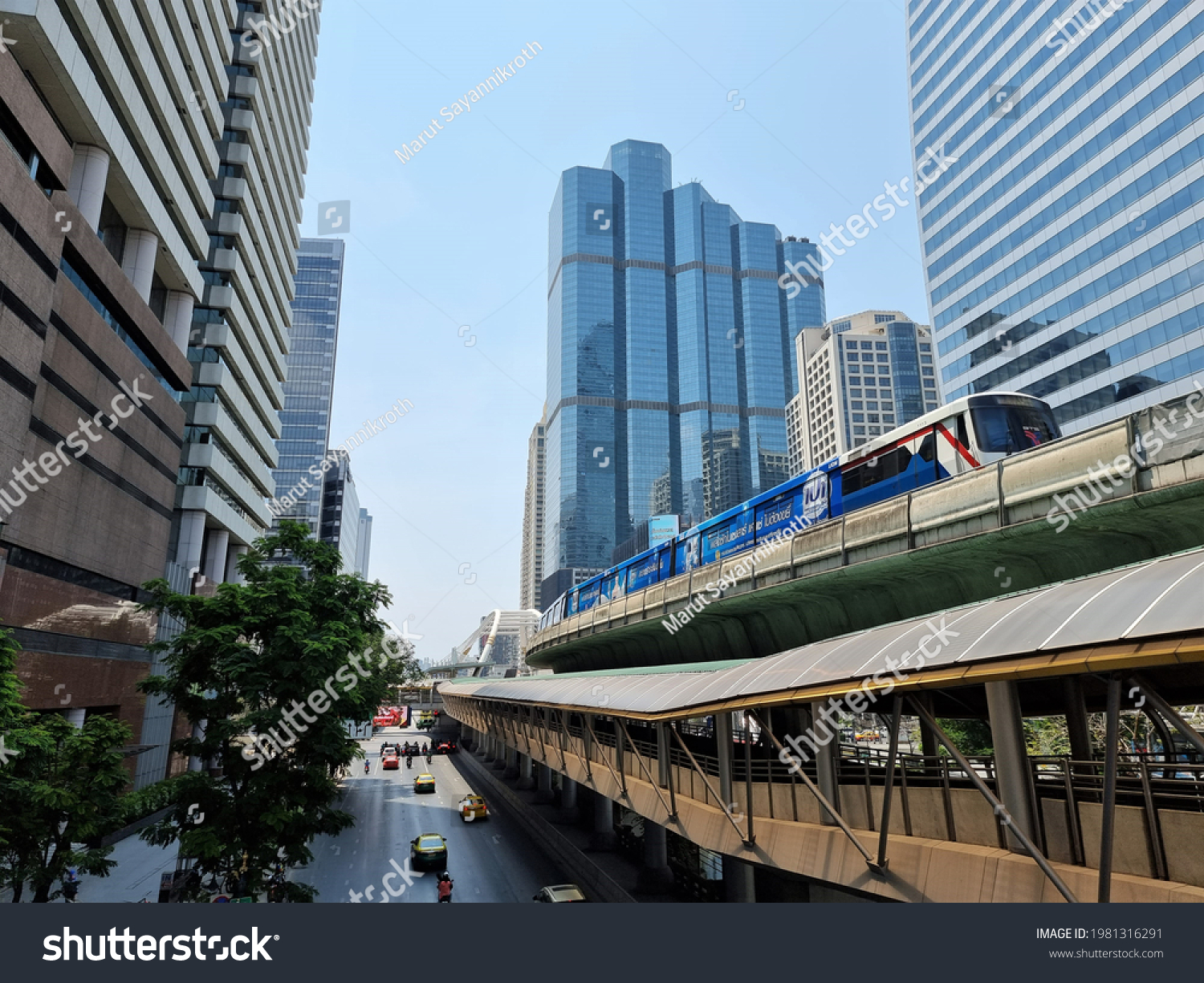 Bangkok Thailand Mar 28 2021 Bts Stock Photo 1981316291 | Shutterstock