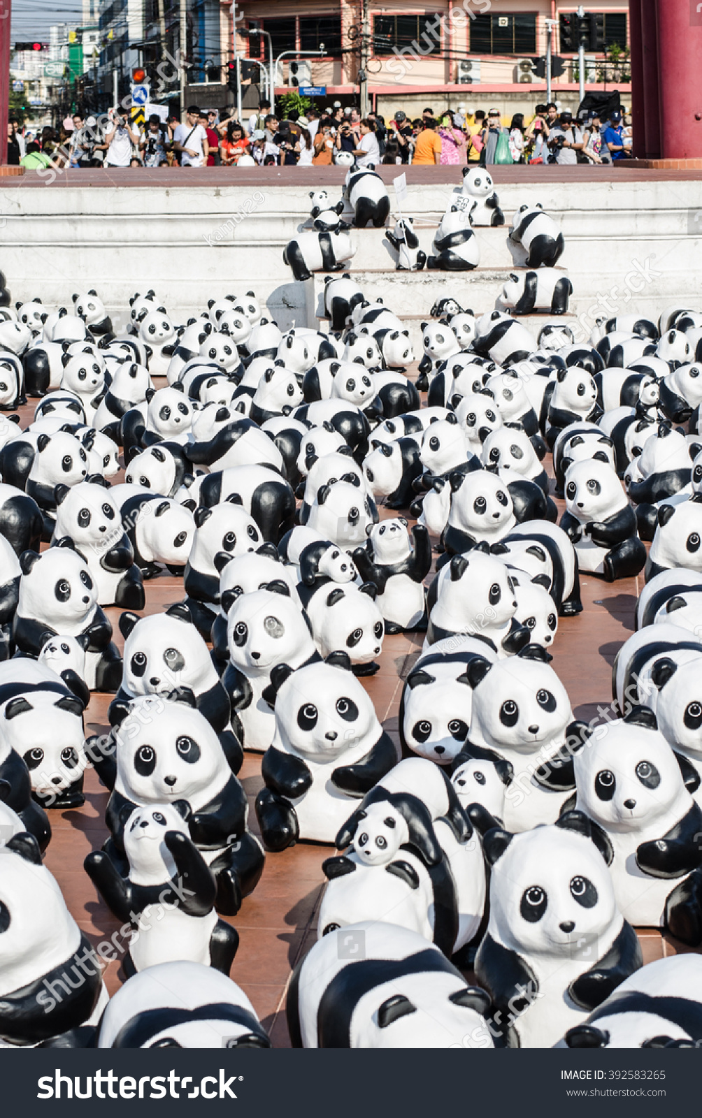 Bangkokthailandmar Pandas World Tour By Stock Photo Edit Now