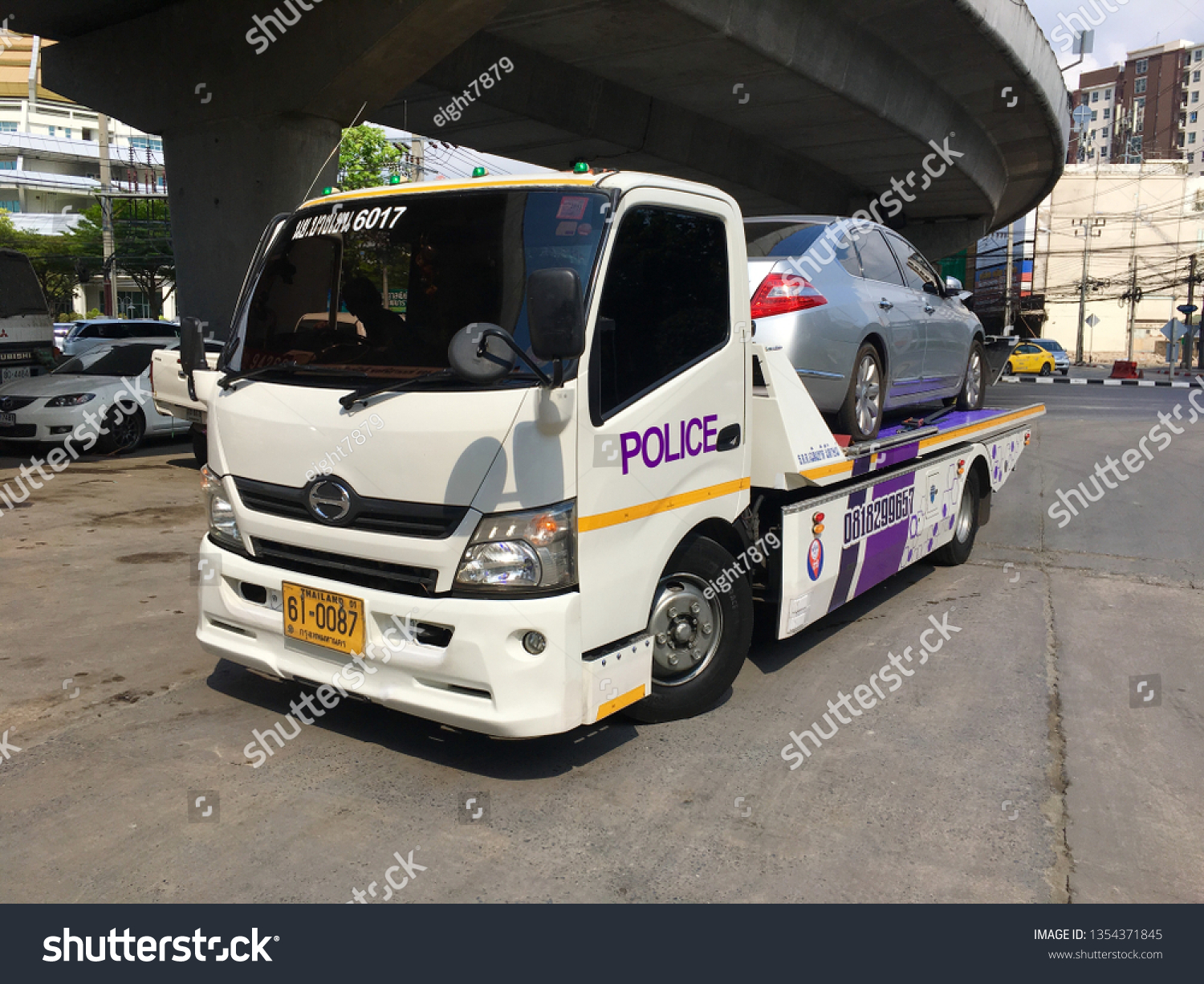 Bangkok Thailand March 30 2019 Police Stock Photo Edit Now