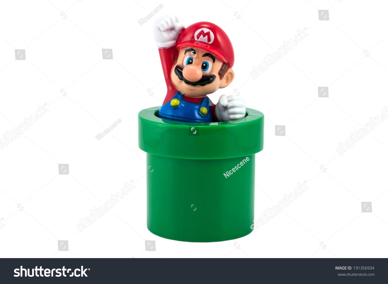 Bangkokthailand May 012014 Super Mario Pipe Stock Photo 191356934 ...