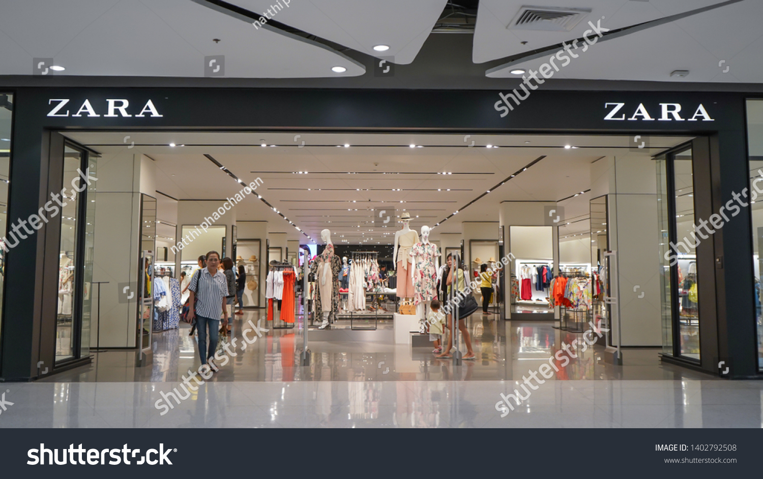 Bangkok Thailand May 4 2019 Zara Stock 