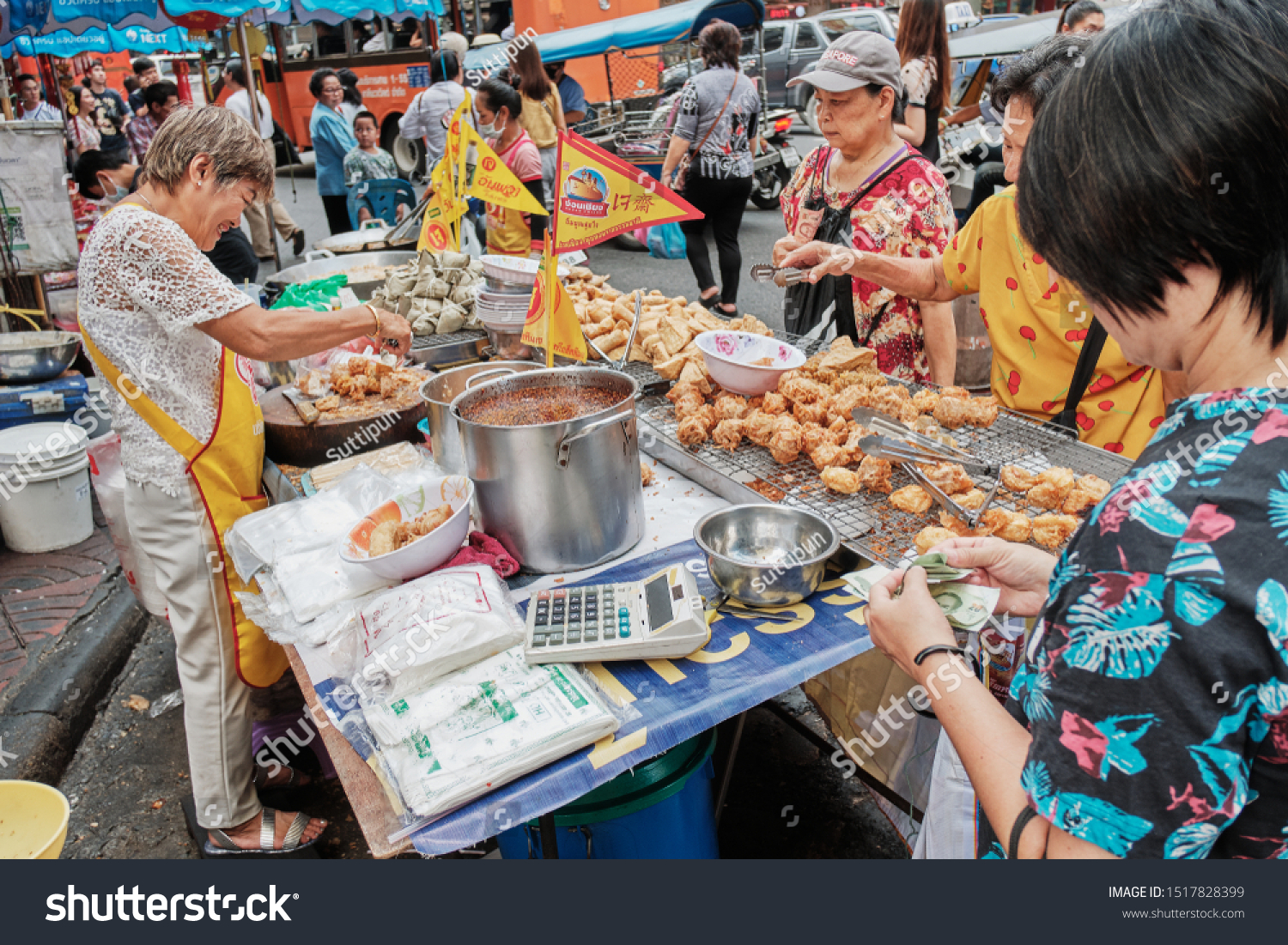 Bangkokthailand September 28 2019 Street Food Stock Photo Edit