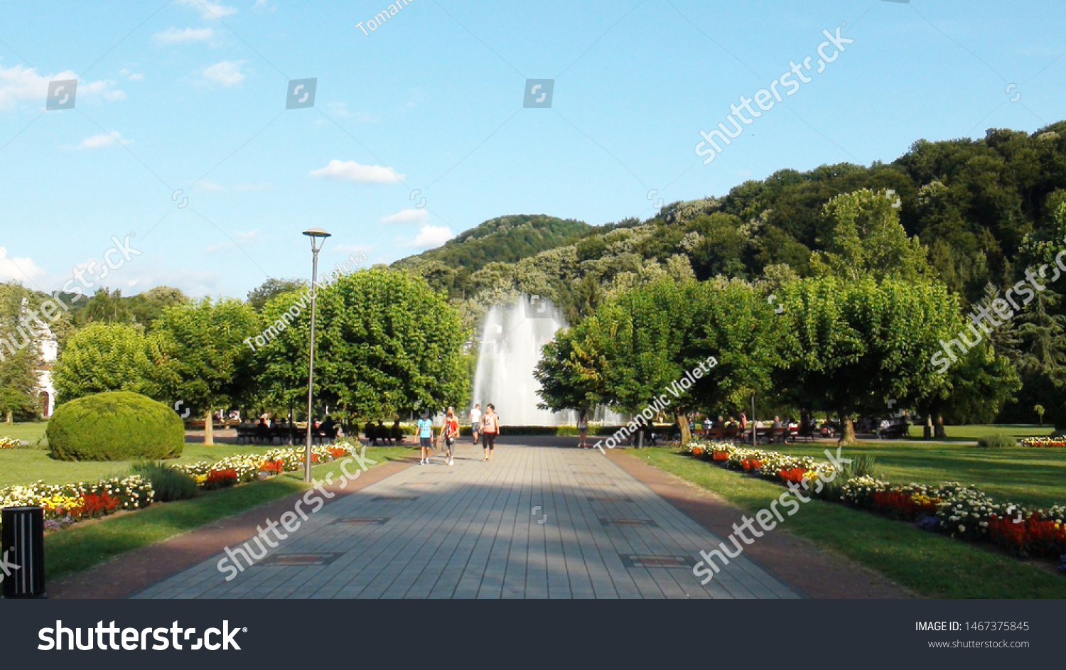 Banja Koviljaca Loznica Serbia 7152019 Beautiful Parks Outdoor