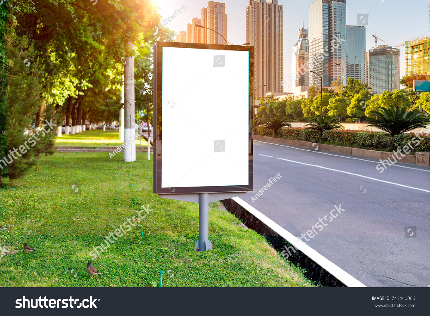 Download Banner Billboard Mockup Advertising City Useful Stock Photo Edit Now 743440006 PSD Mockup Templates