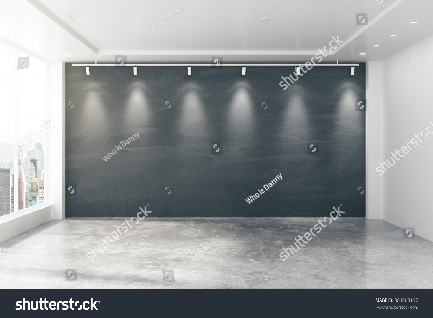 Download Baordroom Interior Blank Wall Window Mock Stock Photo Edit Now 364803197 PSD Mockup Templates