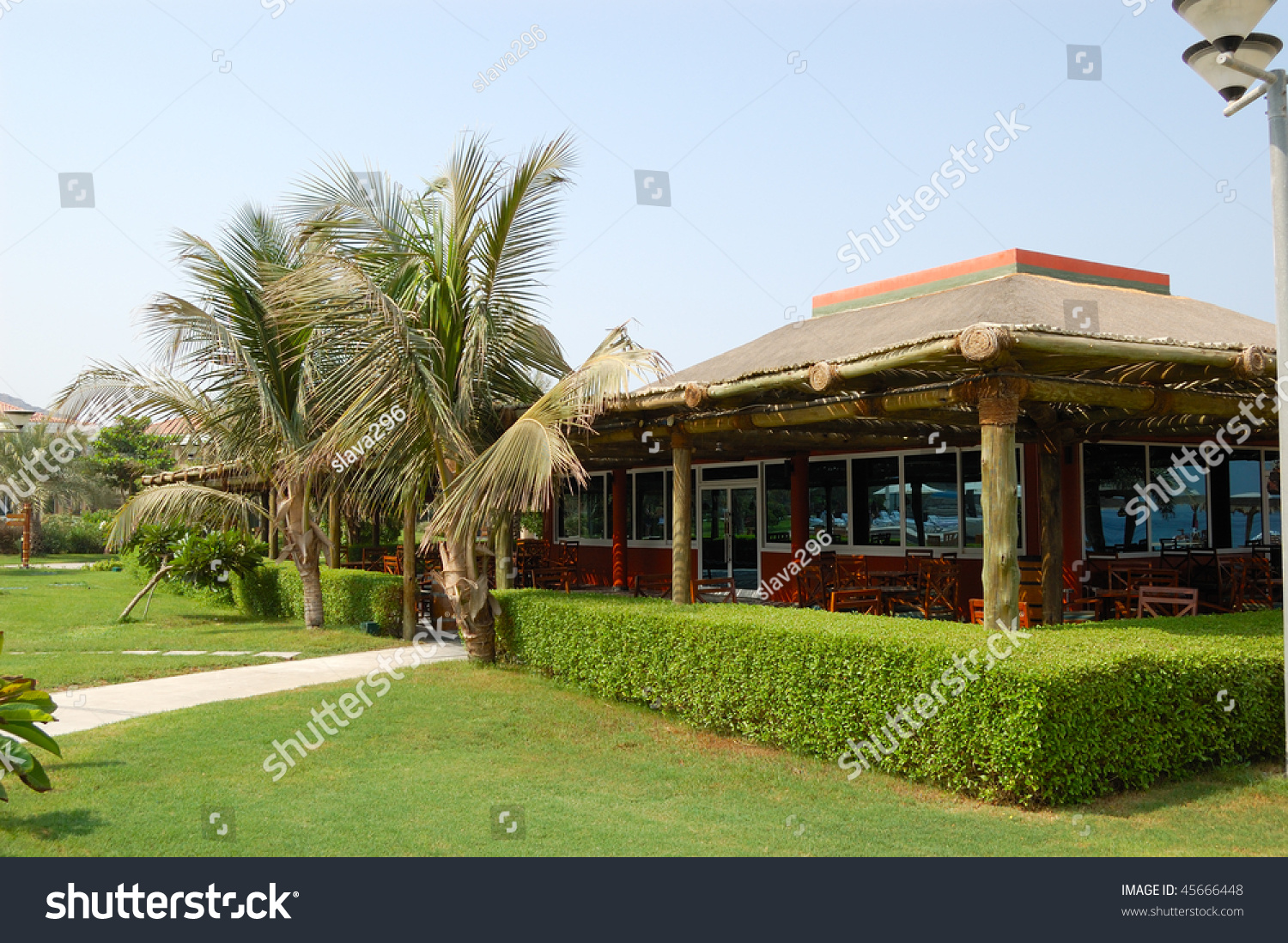 Bar Near Beach Resorts Hotel Dubai Stock Photo Edit Now