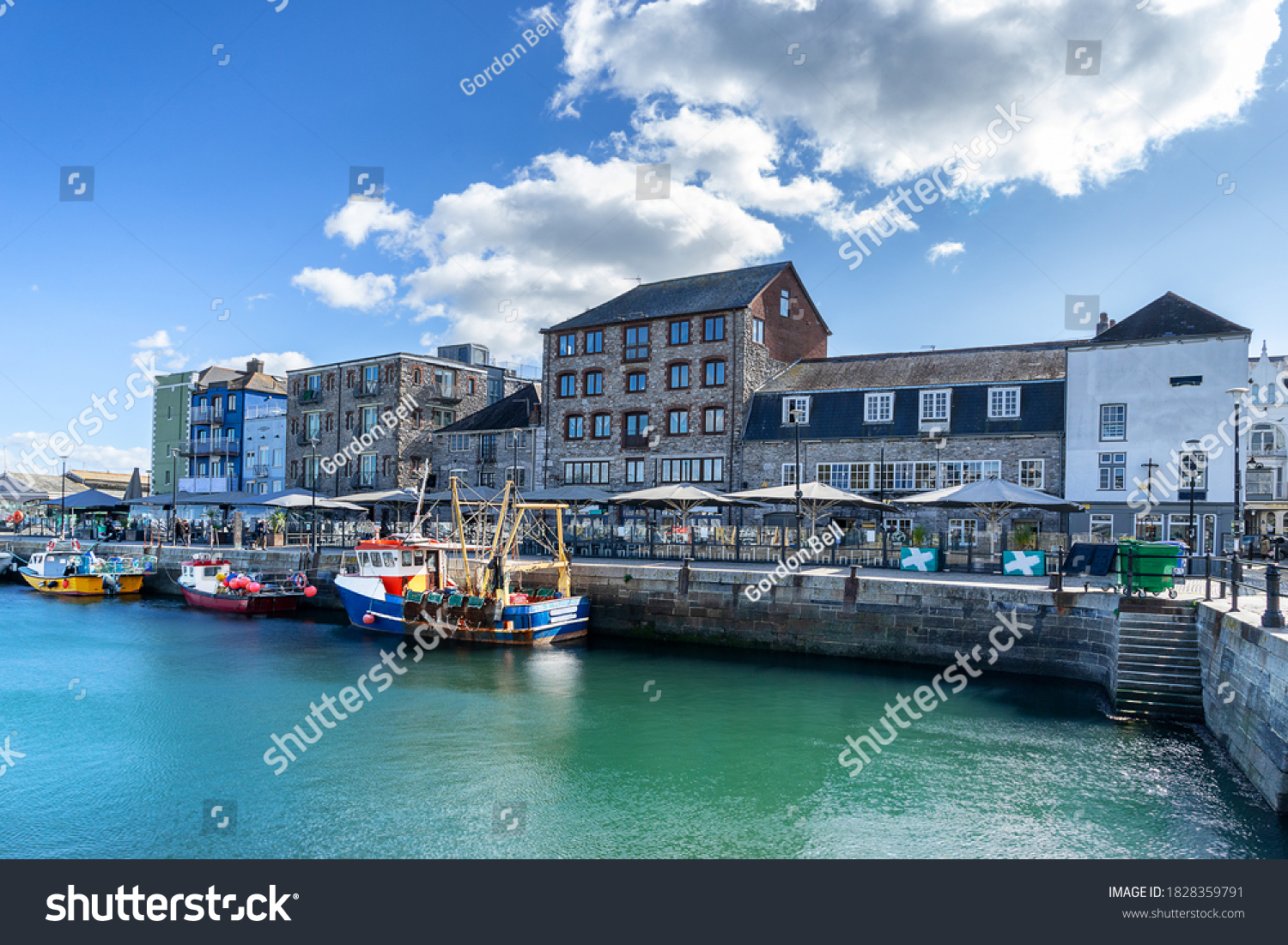 510 Plymouth Barbican Images Stock Photos Vectors Shutterstock   Stock Photo Barbican Marina In Plymouth Devon In England 1828359791 