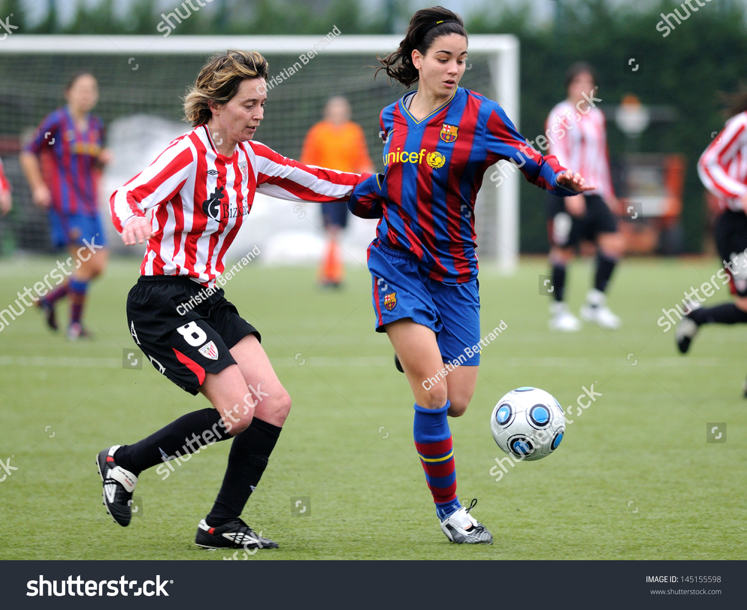 Barcelona Jan 17 Fc Barcelona Womens Stock Photo Edit Now 145155598