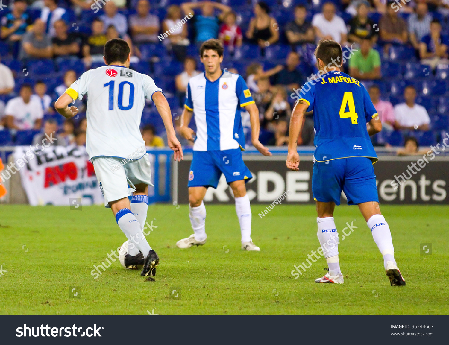 Barcelona July 28 Juan Roman Riquelme Stock Photo Edit Now 95244667