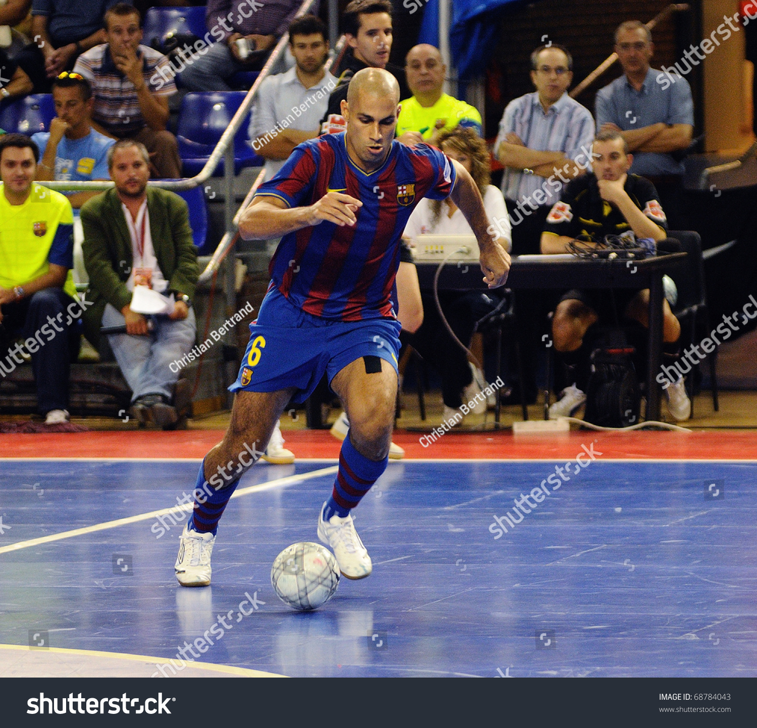 Sep 18 Fernandao Fc Barcelona Futsal Player Plays Against Inter Movistar At Palau Blaugrana