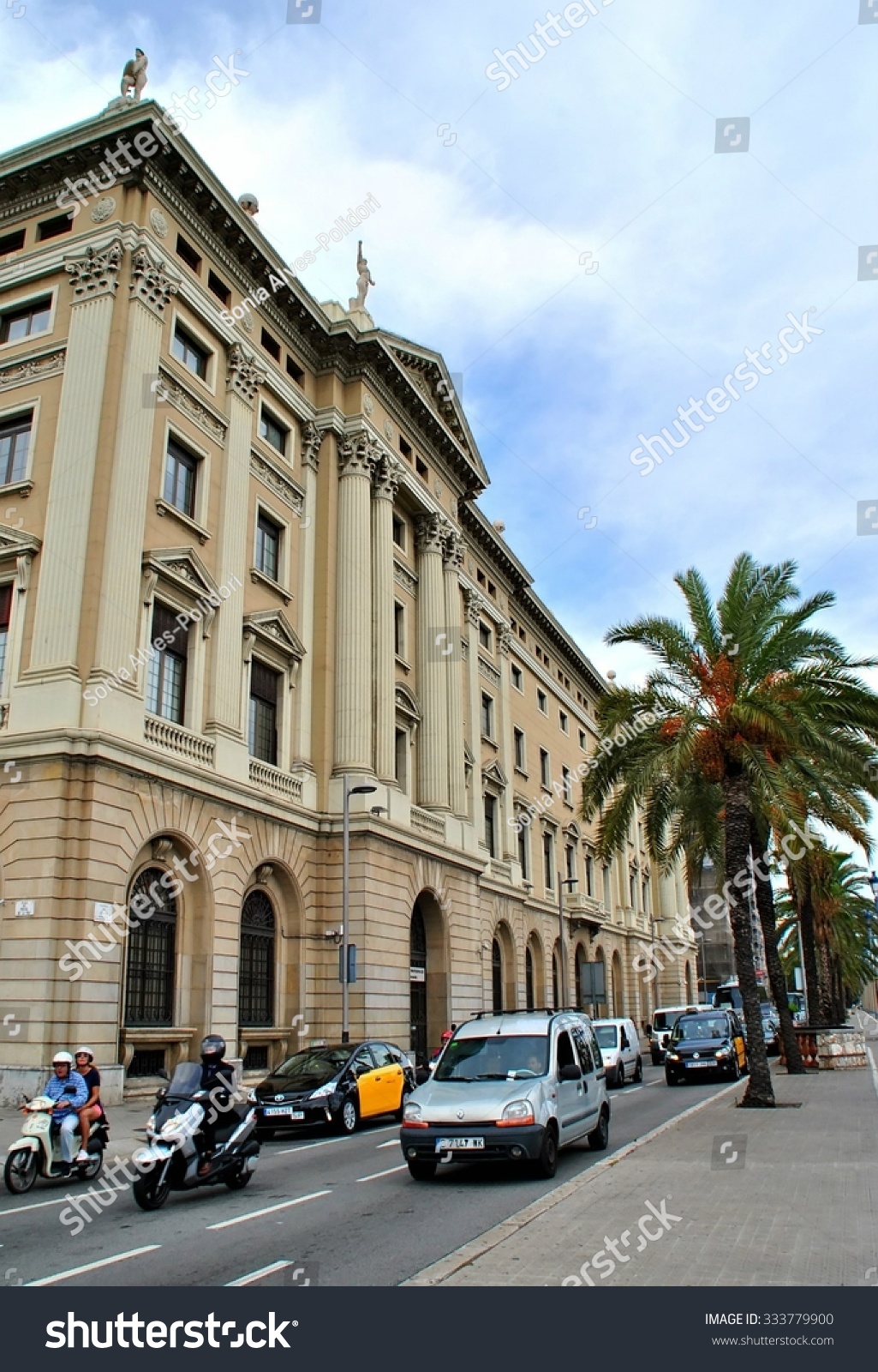 Barcelona, Spain - September 14, 2015: Military Government ... Barcelona, Spain - September 14, 2015: Military Government ... Barcelona Spain Famous Buildings