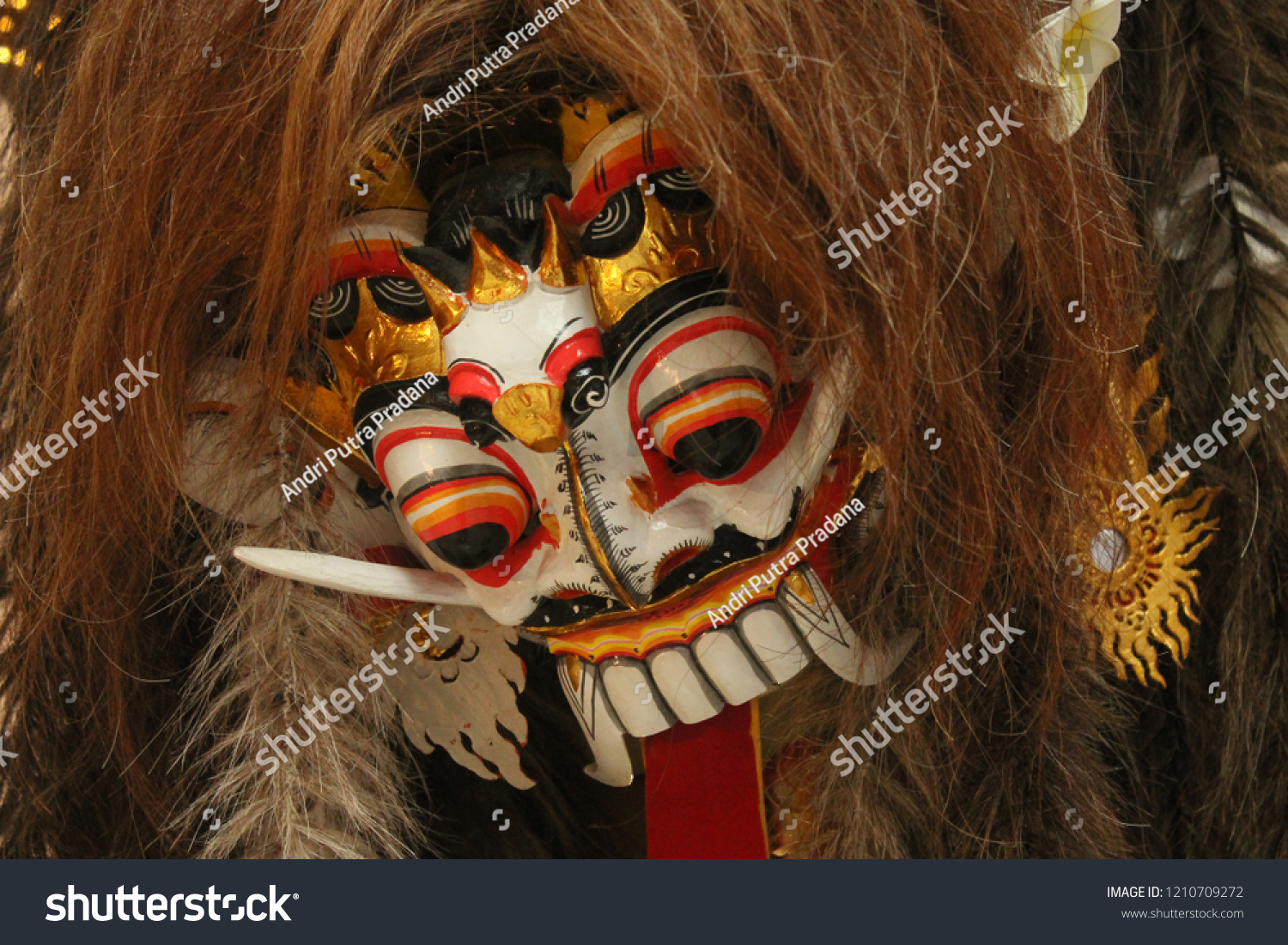 Barong Mask Bali Stock Photo 1210709272 | Shutterstock