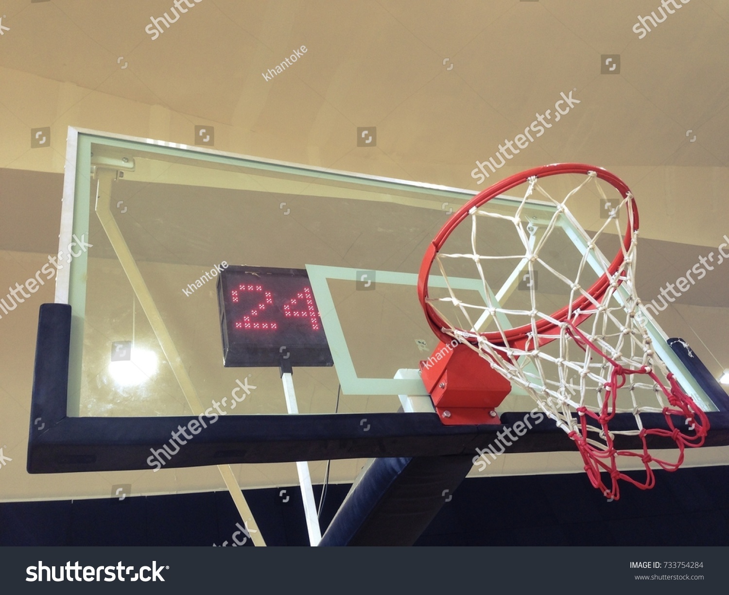 short basketball net