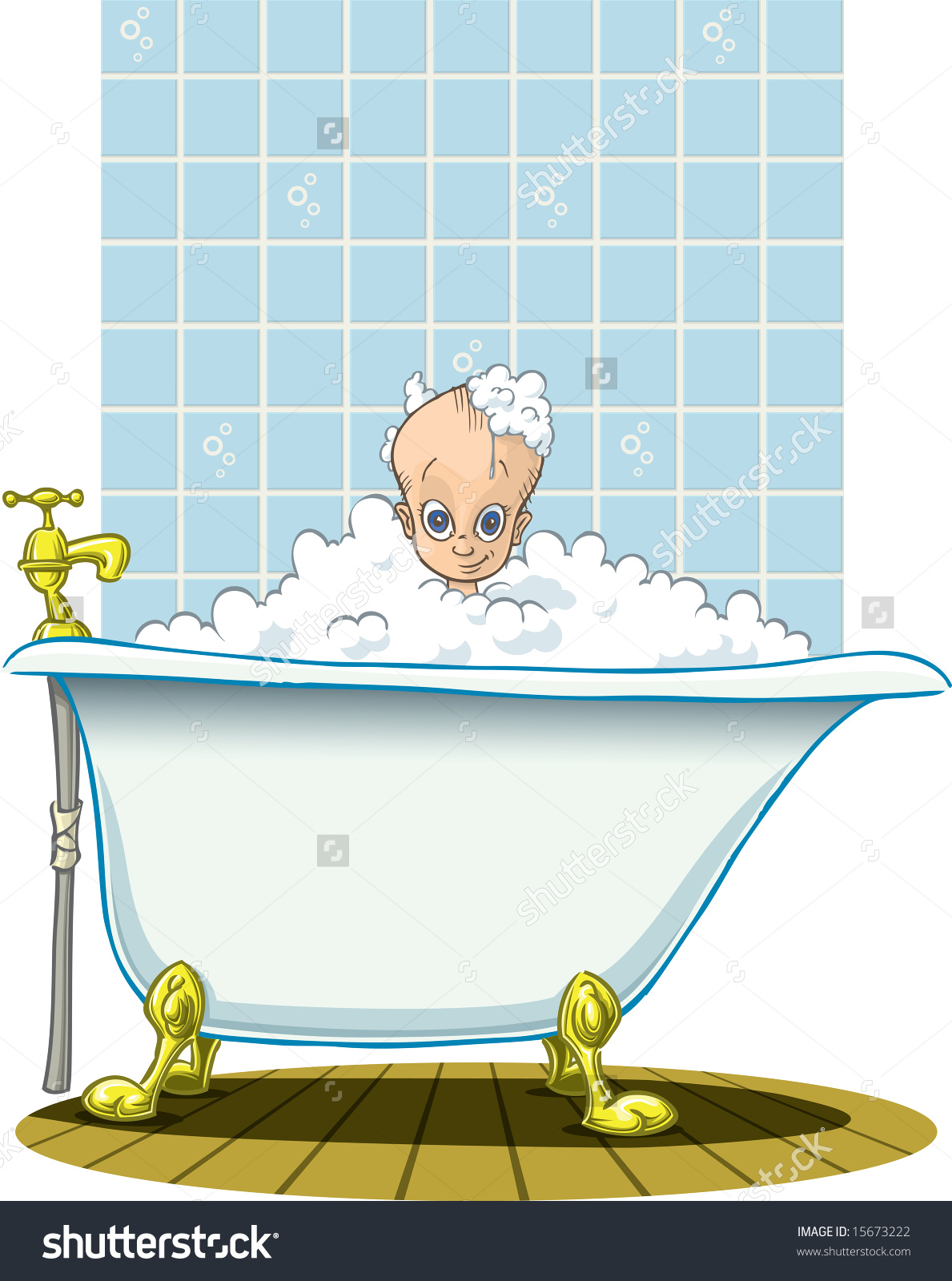 Bath Time For Baby Stock Photo 15673222 : Shutterstock