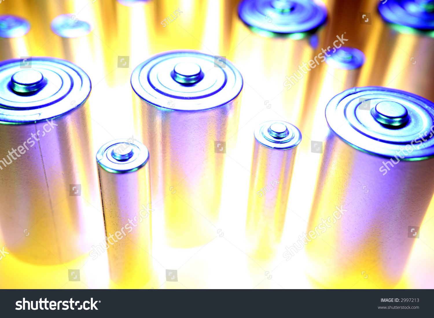 Batteries Stock Photo 2997213 : Shutterstock