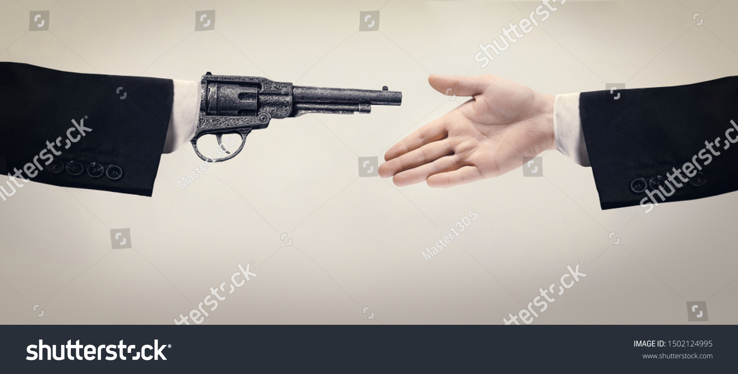 678 Gun handshake Stock Photos, Images & Photography Shutterstock