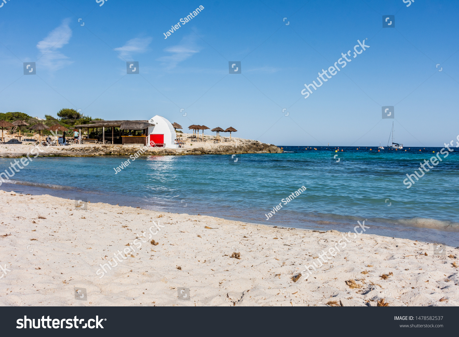 Beach Binibeca Island Menorca Stock Photo Edit Now