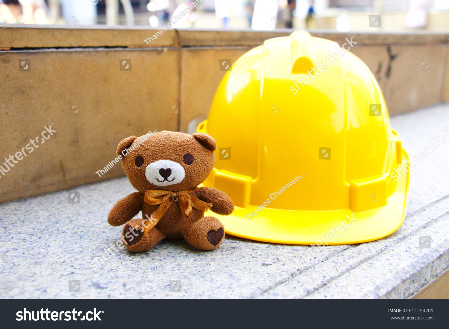 teddy bear hard hat
