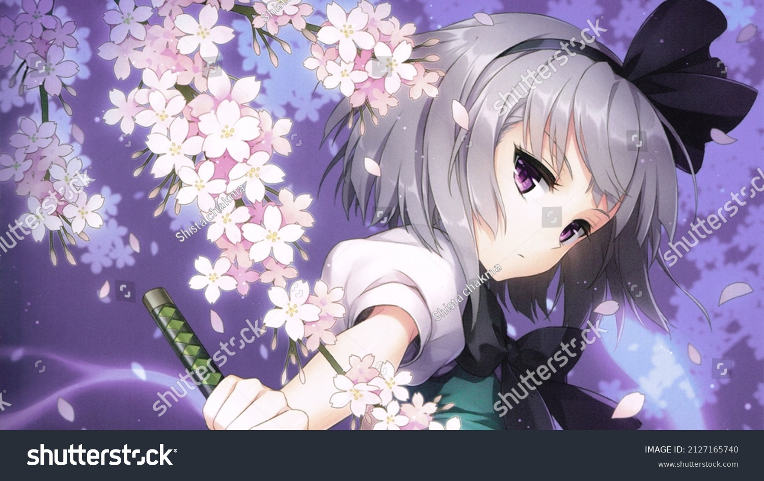 Beautiful Anime Girl Fantasy Digital Art Stock Illustration 2127165740 Beautiful Anime Girl Fantasy Digital Art Stock Illustration 2127165740