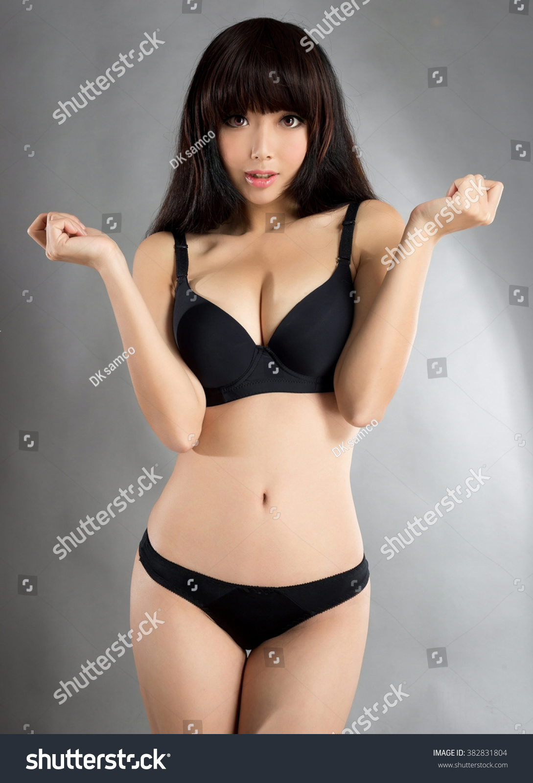 beautiful asian girls lingerie models