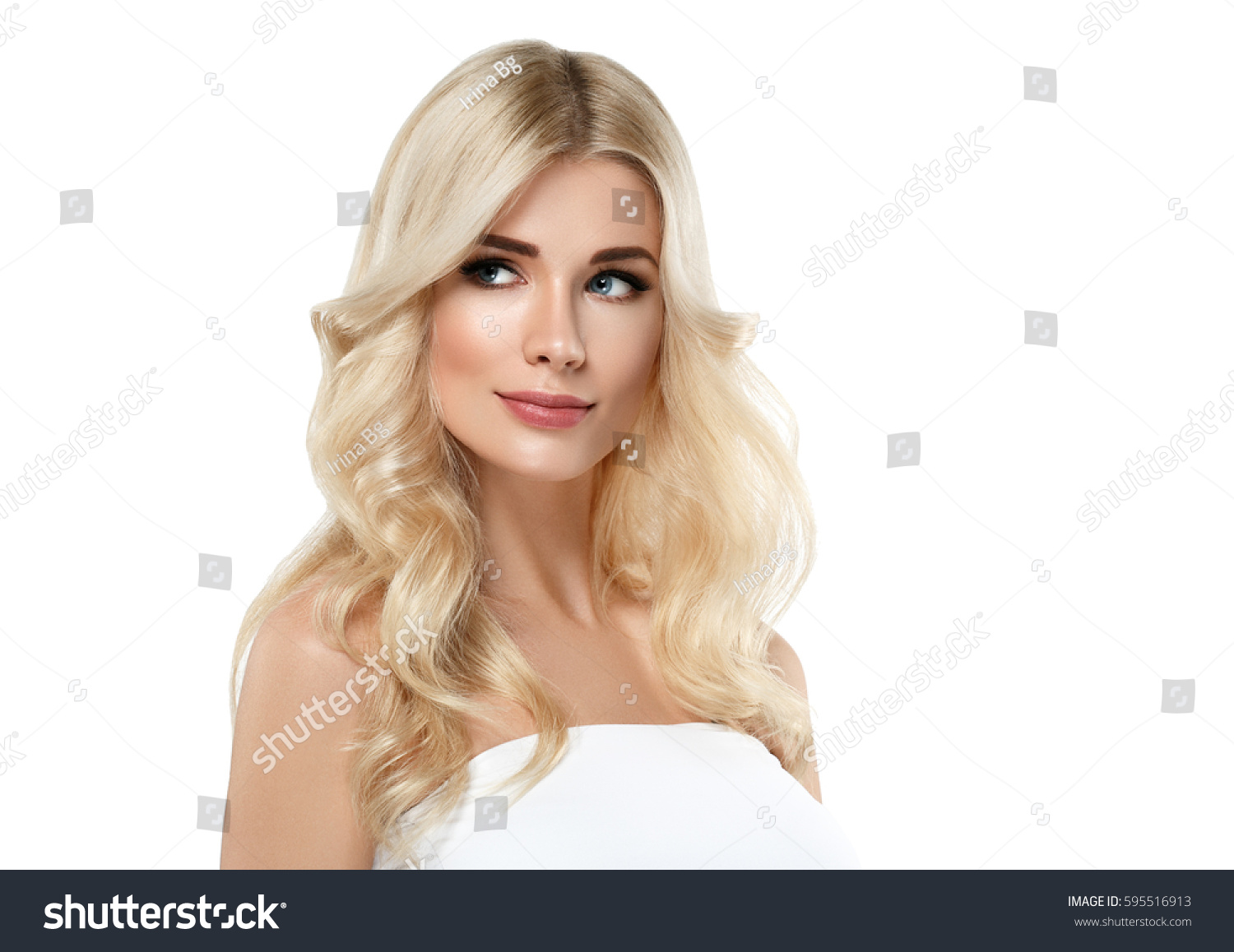 Beautiful Blonde Woman Beauty Portrait Curly Stock Photo Edit Now Beautiful Blonde Woman Beauty Portrait Curly Stock Photo Edit Now