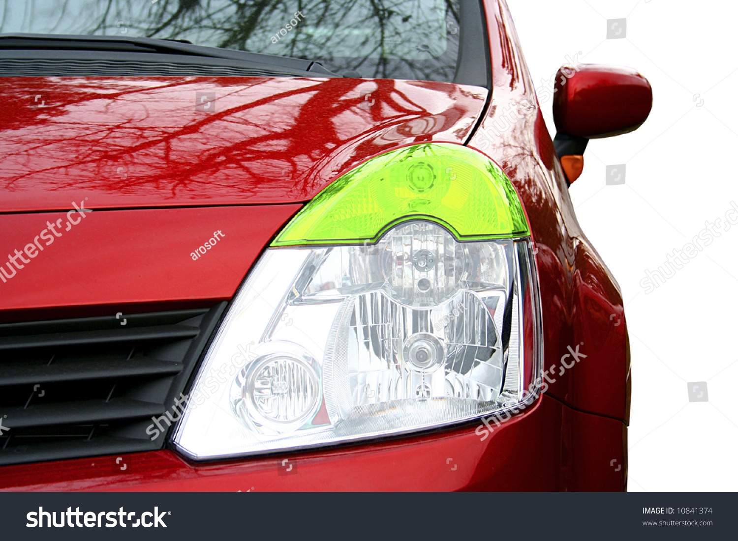 Beautiful Car. Great Color. Very Good Details. Stock Photo 10841374 : Shutterstock