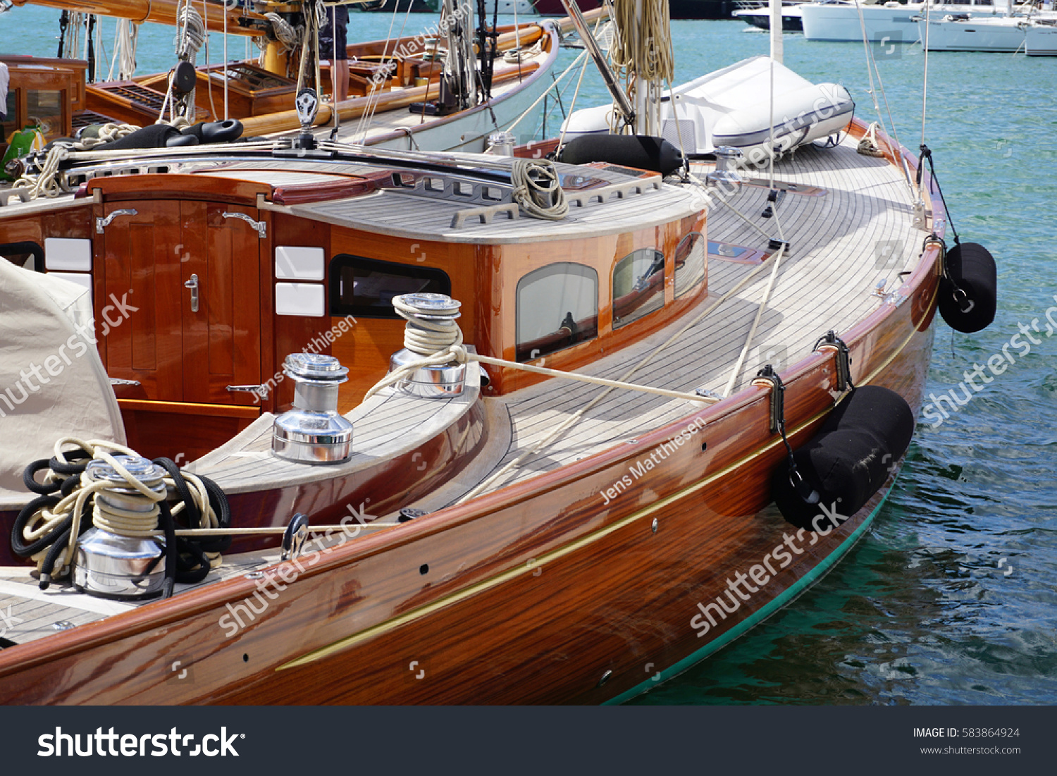 Beautiful Classic Sailing Yacht Stock Photo Edit Now