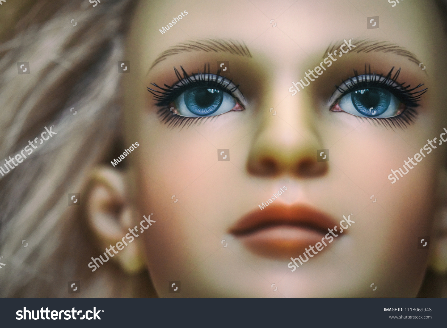 beautiful doll face