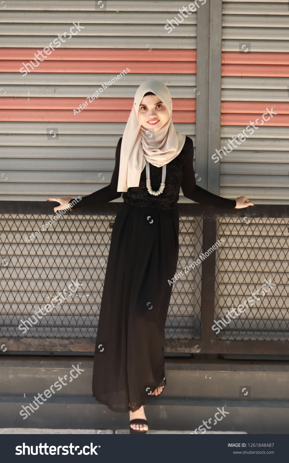 hijab for black dress